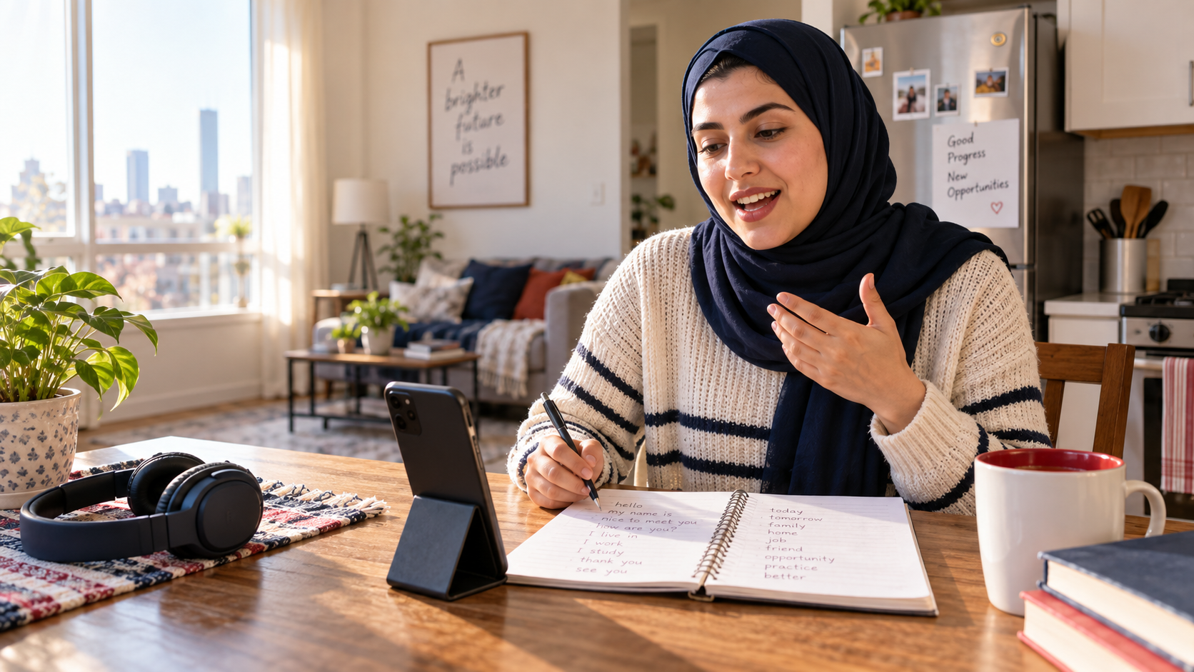 صورة توضيحية: تعلم الإنجليزية مجانًا أو بتكلفة قليلة